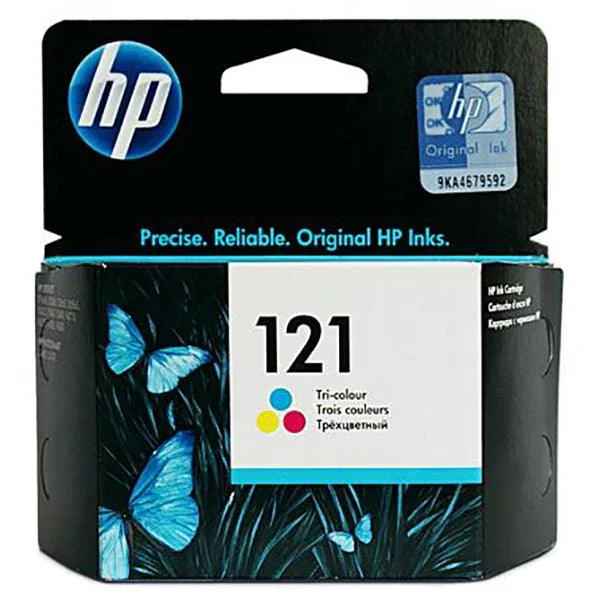 Hp 121 Black & Hp 121 Colour 121, CC640HE CC643HE Ink Cartridges - eBuy UAE